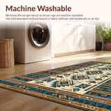 Cozy Textured Ethnic Print Fabric(Beige)