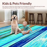 Chic Playful Striped Design(Blue)