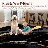 Contemporary Elegant Marble Influence(Black)