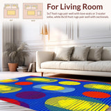 Charming Colorful Sphere Inspired Style(Blue)