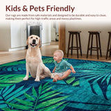 Chic Tropical Linear Elements(Blue)