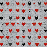 Unique Abstract Heart Inspired Accent(Red)