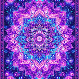 Dynamic Colorful Spiral Aesthetic(Purple)