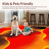 Fiery Abstract Lava Aesthetic(Red)