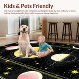 Eclectic Celestial Floral Motif(Black)