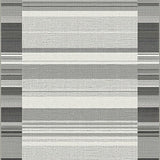 Ultra Soft Area Rug, Non Slip, Stain Resistant, Washable Area Rugs for Living Room, Bedroom, Fashionable Linear Design Elements(Gray)