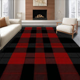 Artisan Crafted Linear Stripe Visual(Red)