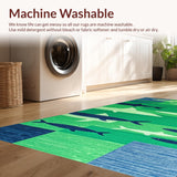 Whimsical Coastal Fishing Motif(Green)