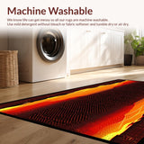 Bold Modern Lava Swirl Effect(Red)