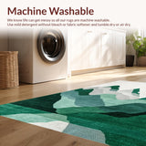 Contemporary Grey Geometric Aesthetics(Green)