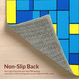 Engaging Pastel Alphabet and Shape Display(Blue)