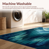 Nature Inspired Teal Forest Theme(Blue)