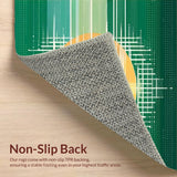 Elegant Linear Ombre Fabric(Green)
