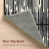 Dynamic Contemporary Zebra Artistry(Black)