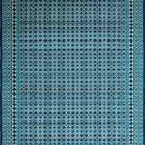 Ultra Soft Area Rug, Non Slip, Stain Resistant, Washable Area Rugs for Living Room, Bedroom, Vibrant Modern Trellis Aesthetic(Blue)