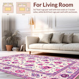 Playful Multi Hued Floral Medley(Ivory)