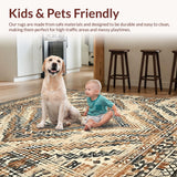 Contemporary Linear Design(Beige)