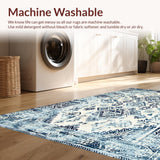 Rustic Blue Tones with Artistic Flair(White)