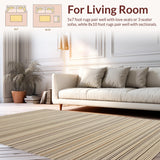 Contemporary Natural Fiber Design(Beige)