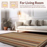 Chic Contemporary Textured Mat(Beige)
