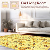 Uplifting Shaggy Vintage Appeal(Beige)