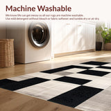 Warm Cozy Checkerboard Layout(Black)