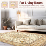 Artisan Taupe & Beige Accent Elegant Ornamental Floor(Beige)