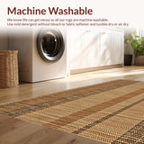 Ultra Soft Area Rug, Non Slip, Stain Resistant, Washable Area Rugs for Living Room, Bedroom, Rustic Wildlife Non-Slip Living Room Rug(Brown)