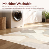Sophisticated Textured Linear Motif(Beige)