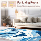 Brightly Colored Oceanic Adventure Design(Blue)