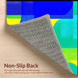 Lively Abstract Spiral Arrangement(Blue)