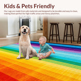 Colorful Striped Modern Aesthetic(Red)