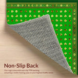 Charming Lucky Clover Motif(Green)