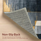 Contemporary Grey Tiled Composition(Gray)