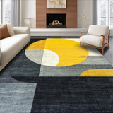 Ultra Soft Area Rug, Non Slip, Stain Resistant, Washable Area Rugs for Living Room, Bedroom, Doormat Decor Vibe Curator Only Good Energy Allowed Inside(Yellow)
