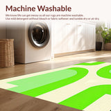 Vibrant Abstract Harmony in Design(Green)