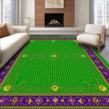 Bold Geometric Mardi Gras Style(Green)