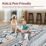 Luxe Symmetrical Medallion Style(Gray)