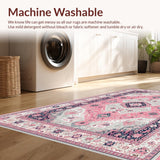 Whimsical Ogee Print with Hues(Pink)