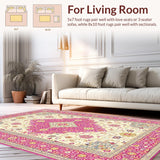 Chic Gold Trimmed Medallion Design(Ivory)