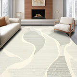 Contemporary Creamy Curved(Beige)