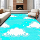 Playful Pastel Aviation Dreamscape(Blue)