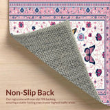 Dreamy Butterfly Artful Composition(White)