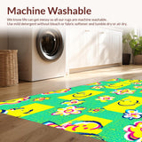 Charming Iridescent Flower Motif(Yellow)