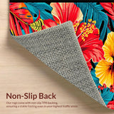 Bold Multicolored Geometric Design(Red)