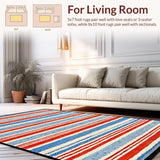 Cheerful Cartoonish Bathroom Art(Blue)