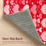 Charming Whimsical Heart Motif(Red)