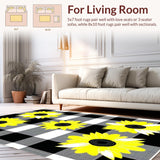 Modern Rustic Plaid Charm(Black)
