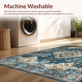 Vintage Floral Elegance in Blue(Blue)