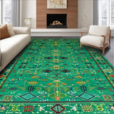 Elegant Vintage Ethnic Arrangement(Green)